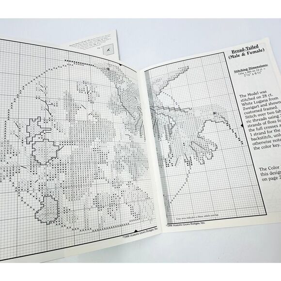 HUMMINGBIRD Bird Lover Counted Cross Stitch Chart Pattern Booklets Birdwatching - Picture 6 of 6